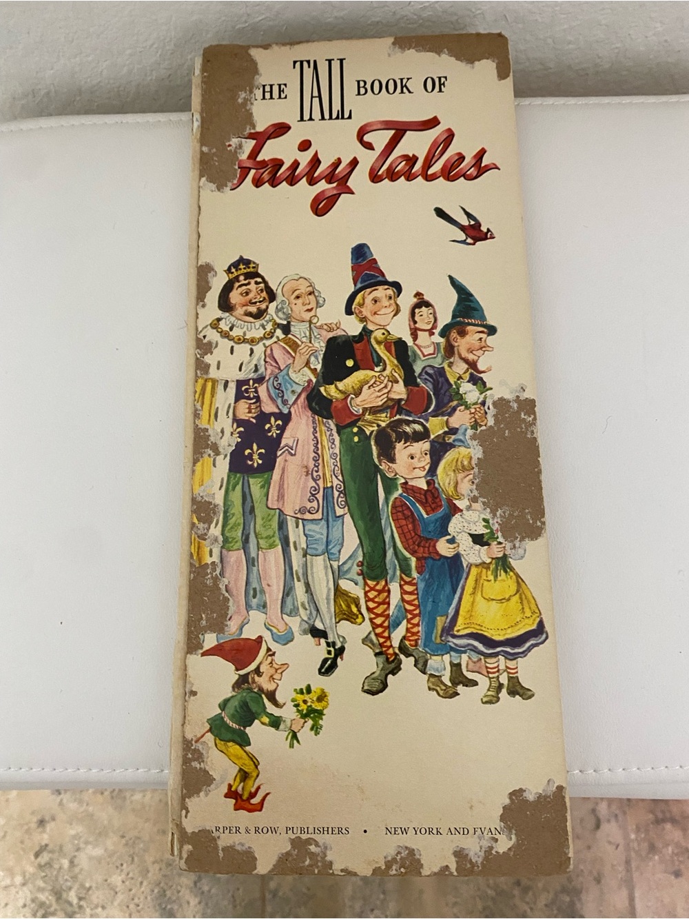 Vintage 1947 The Tall Book of Fairy Tales Eleanor Graham Vance Harper & Row HC